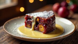 Plum Duff - Traditioneller neuseeländischer Pflaumenpudding