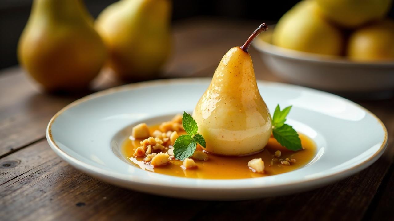 Poached Pears