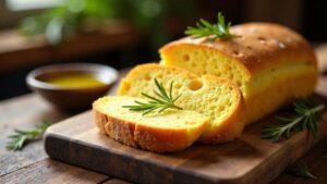 Polenta Bread: Polenta-Brot