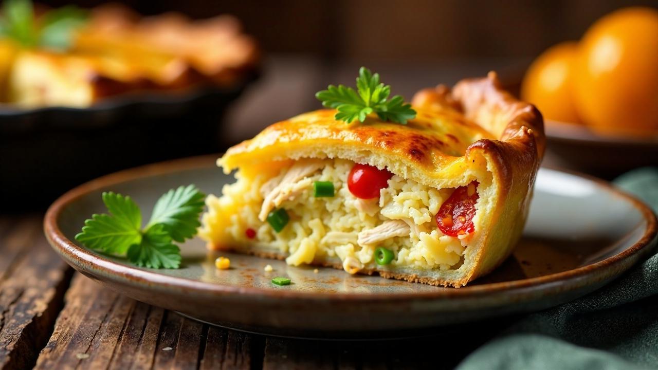 Polvorosa de Pollo – Traditioneller Hühnchenkuchen