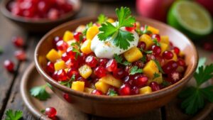 Pomegranate Chaat