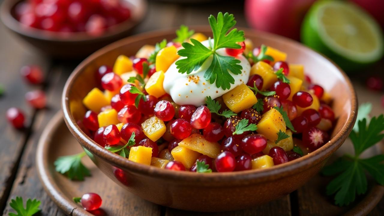 Pomegranate Chaat