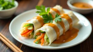 Popiah - Malaysische Frühlingsrollen