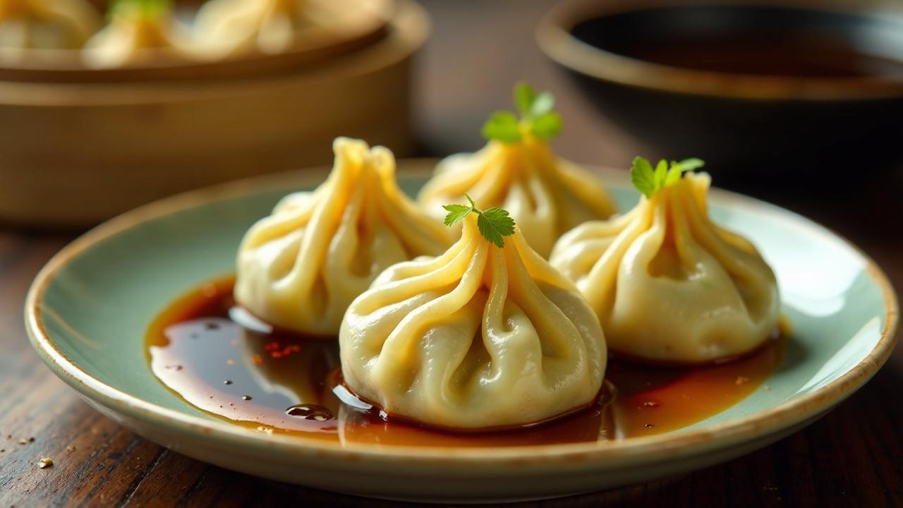 Pork & Pickled Mustard Green Xiaolongbao