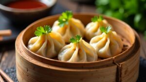 Pork & Sweet Pepper Xiaolongbao