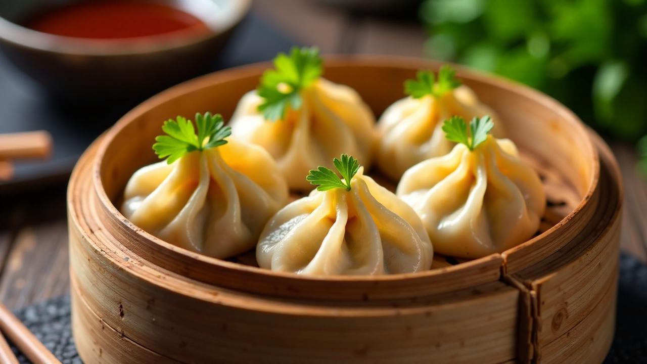 Pork & Sweet Pepper Xiaolongbao