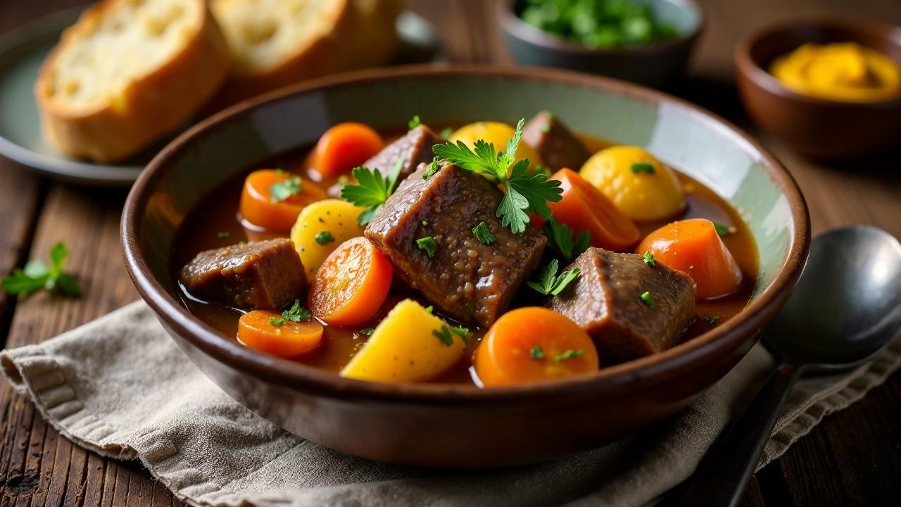 Pot-au-Feu: Klassischer Eintopf mit Rindfleisch