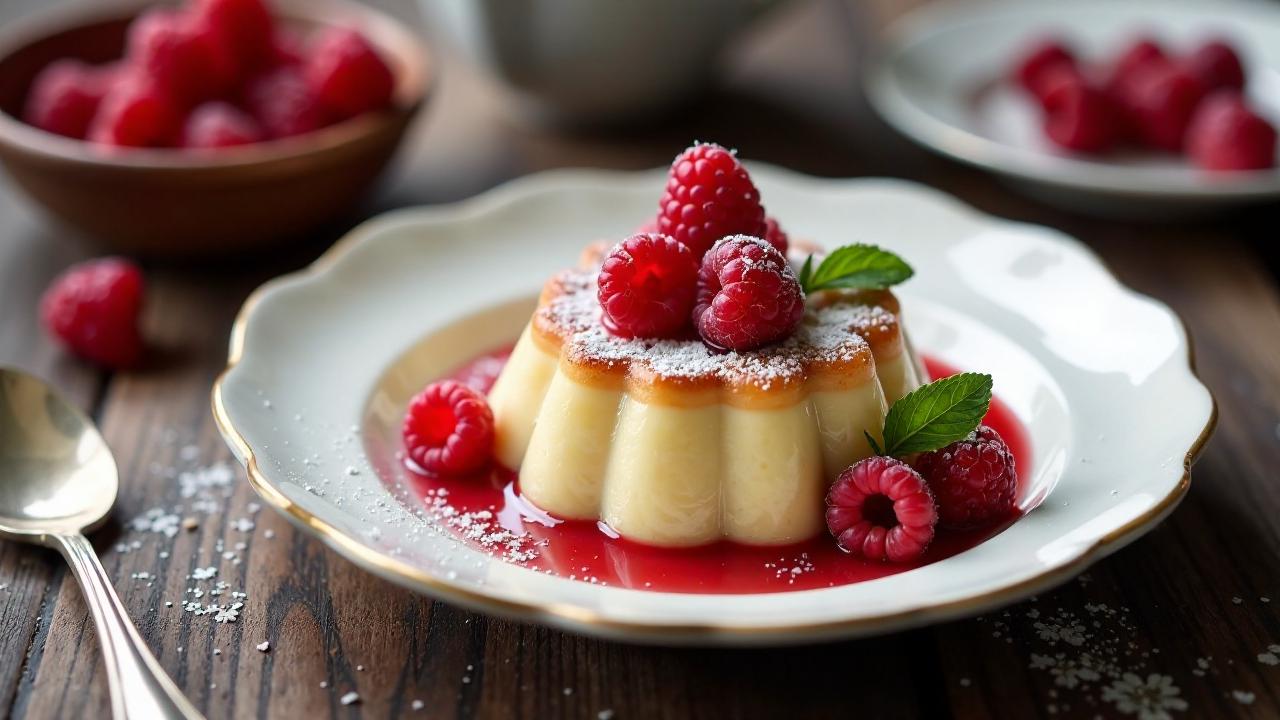 Pouding Aux Framboises