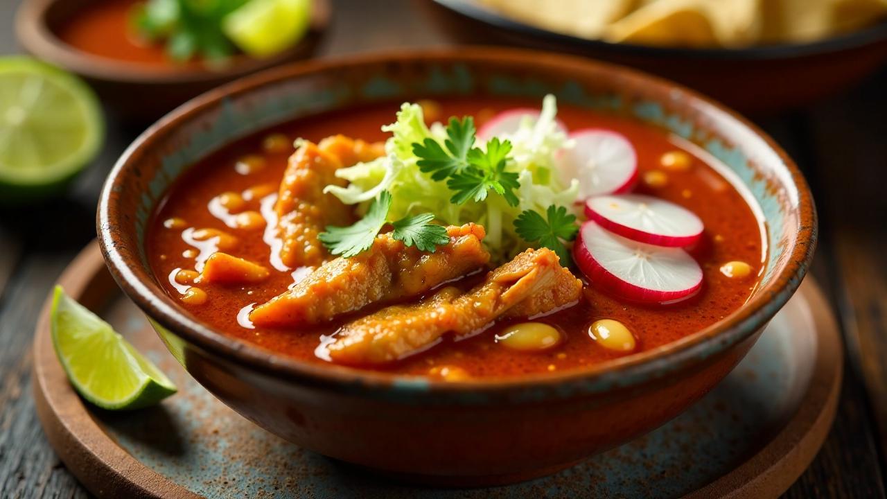 Pozole Rojo (roter Maiseintopf)