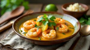 Prawn and Plantain Curry