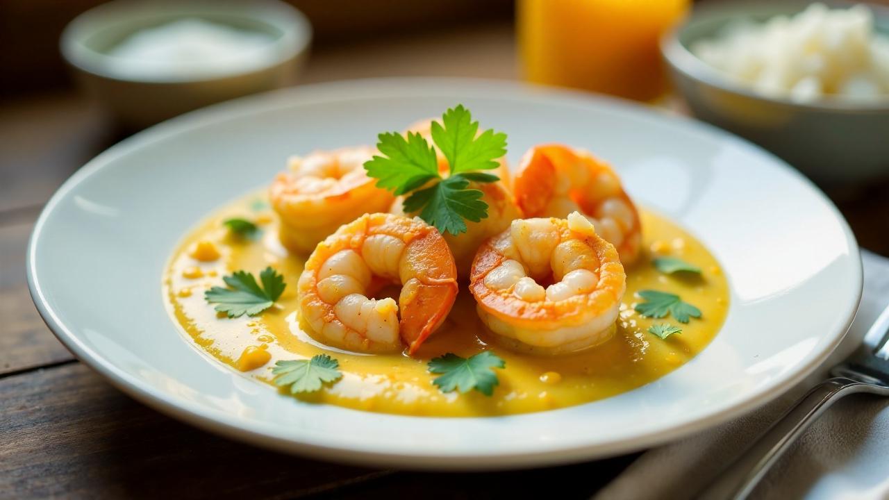 Prawn in Coconut Gravy