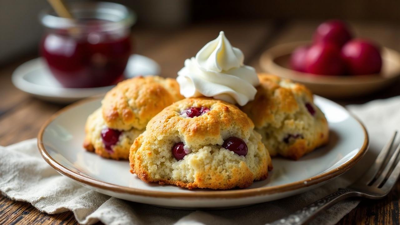 Preiselbeer-Scones