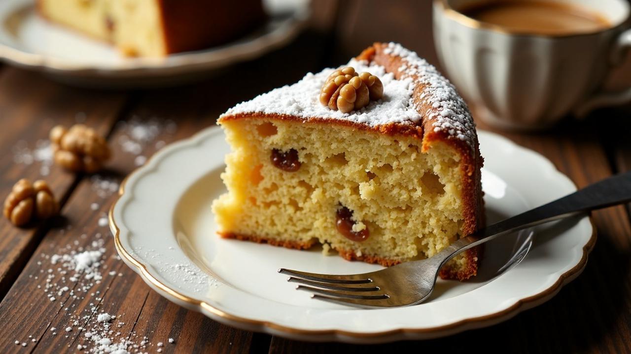 Prăjitură cu nucă - Walnusskuchen