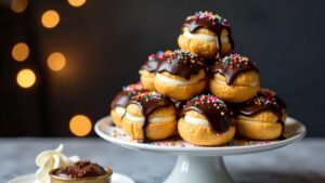 Profiterole Tower