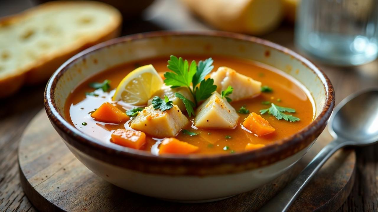 Psarosoupa - Fischsuppe