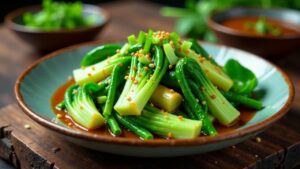 Pu Tang: Würziges Bok Choy-Gericht