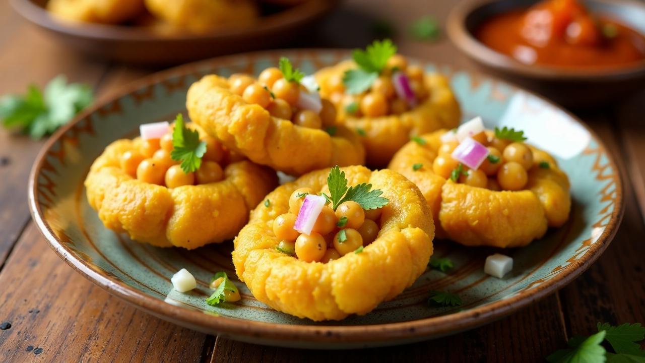 Puchkas mit Fenchelsamen-Gewürz