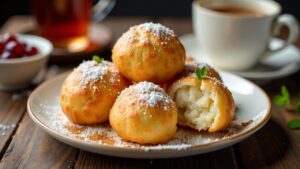 Puff-Puff süße Teigbällchen