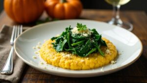 Pulenta aux Blettes – Kastanienpolenta mit Mangold