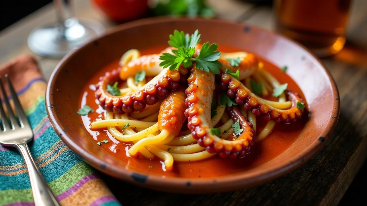 Pulpo a la Criolla – Oktopus Criolla-Stil