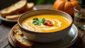 Pumpkin Coconut Soup