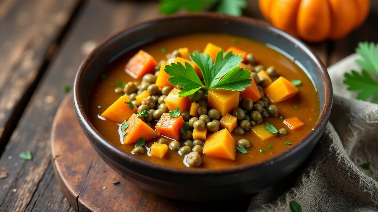 Pumpkin Lentil Stew