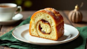 Quark-Marzipan Panettone