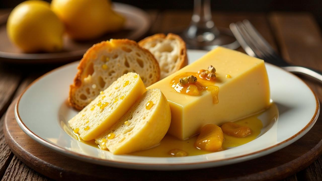 Queso Idiazabal mit Quince-Paste