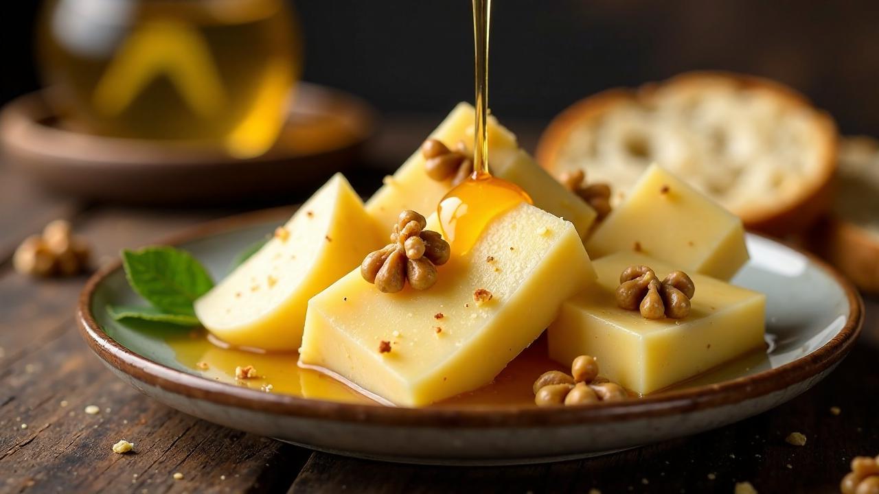 Queso Manchego mit Honig