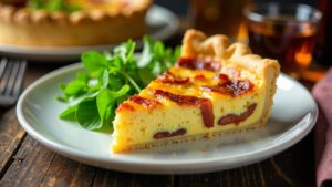 Quiche Lorraine: Herzhafte Specktarte