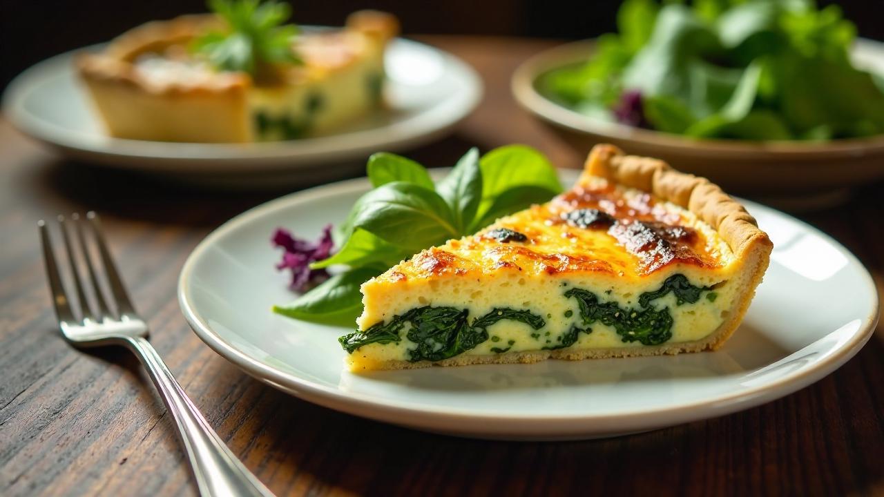 Quiche aux Épinards