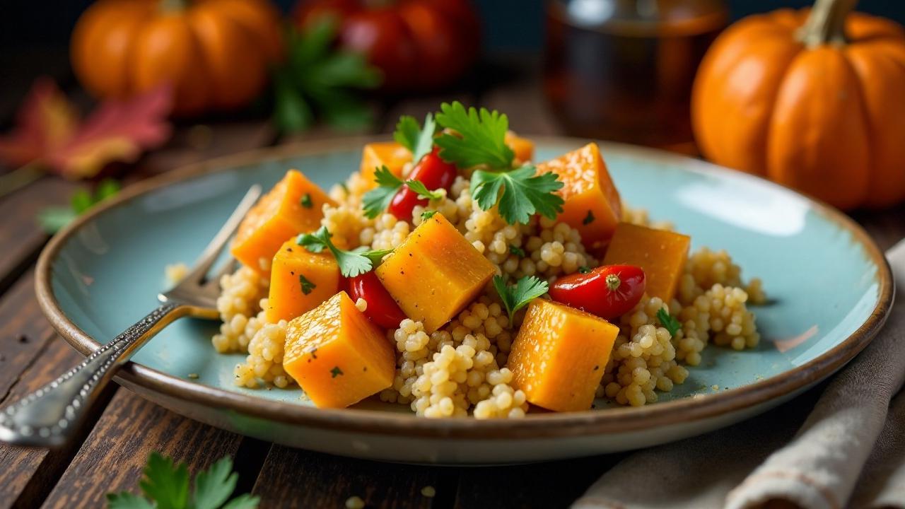 Quinoa-Kürbis-Pfanne