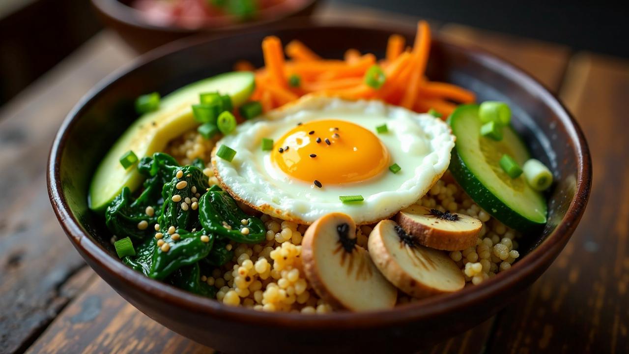 Quinoa Bibimbap