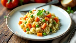 Quinotto: Quinoa-Risotto