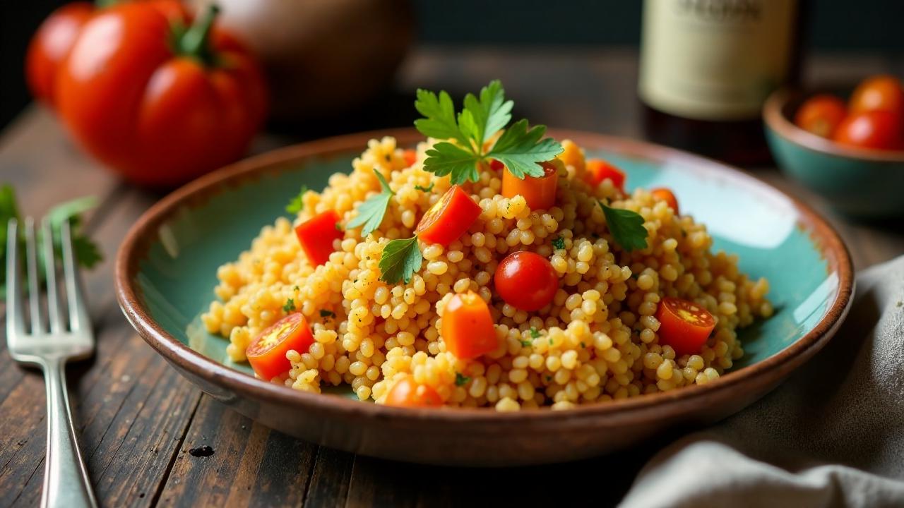 Quinua Atamalada: Quinoa in kreolischer Sauce