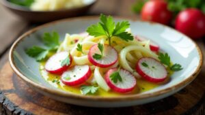 Radieschen-Fenchel-Salat