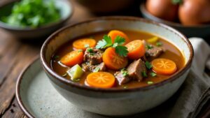 Ragon: Suppe aus Rindfleisch