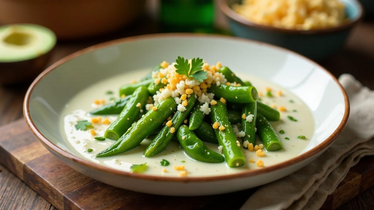 Rajas con Crema (Chili in Sahnesauce)