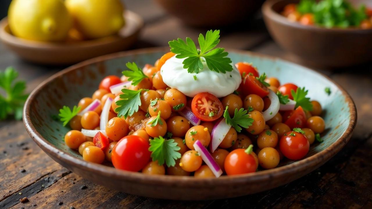 Rajma Chaat – Kidneybohnensalat mit frischem Zitronensaft