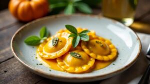 Ravioli di Zucca (Kürbisravioli)