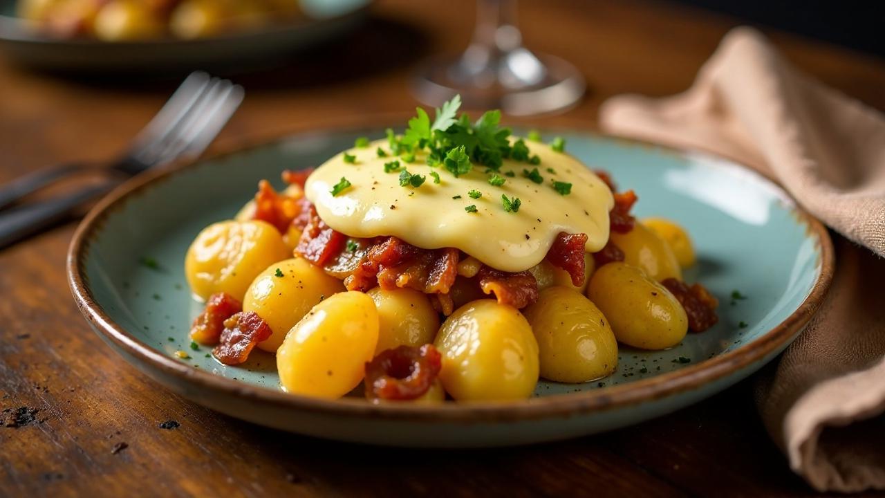 Reblochon Tartiflette: Kartoffelauflauf mit Reblochon-Käse