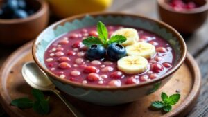 Red Bean and Rice Porridge