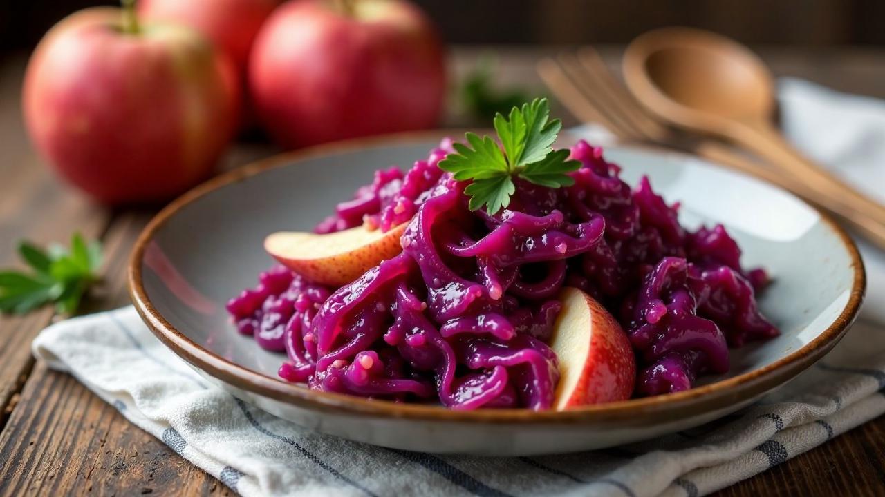 Red Cabbage with Apples