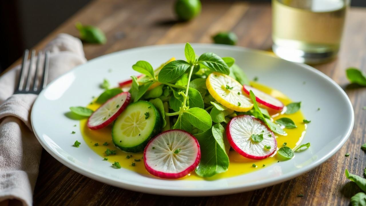 Regratova Solata: Löwenzahnsalat