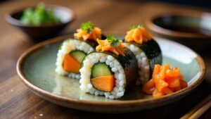 Reiswürfel - Samgak Gimbap