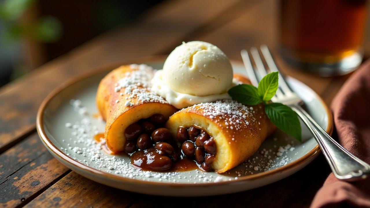 Rellenitos de Platanos (Gefüllte Kochbananen)