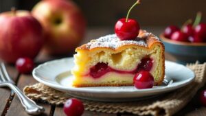 Rügenwalder Apfel-Kirsch-Kuchen