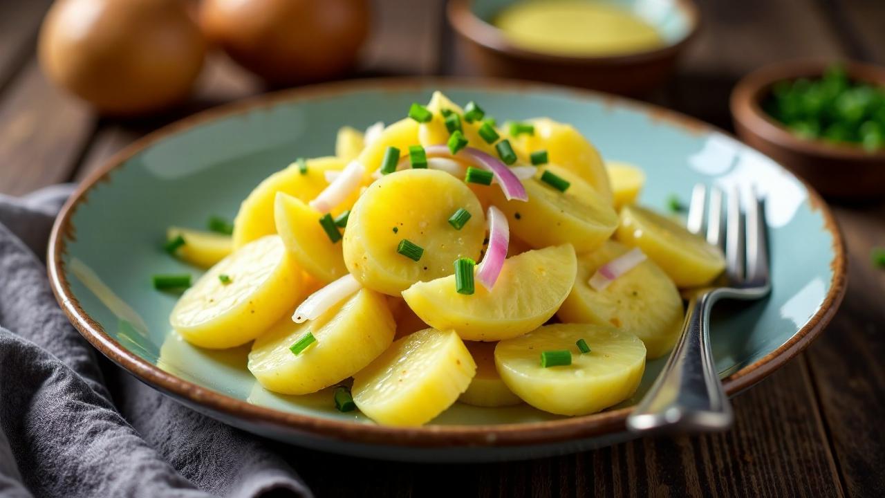 Rheinischer Kartoffelsalat mit Dijon-Senf