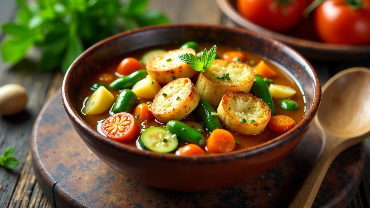 Ribollita (Toskanische Gemüsesuppe)