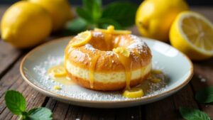 Ricotta-Zitrone-Donut